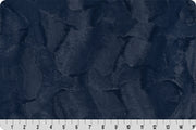 Minky - Navy Luxe Cuddle Hide From Shannon Fabrics - 60" Wide