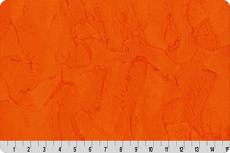 Minky - NEON BLAZE Luxe Cuddle Hide From Shannon Fabrics - 60" Wide
