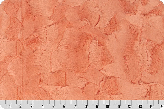 Minky - Papaya Luxe Cuddle Hide From Shannon Fabrics