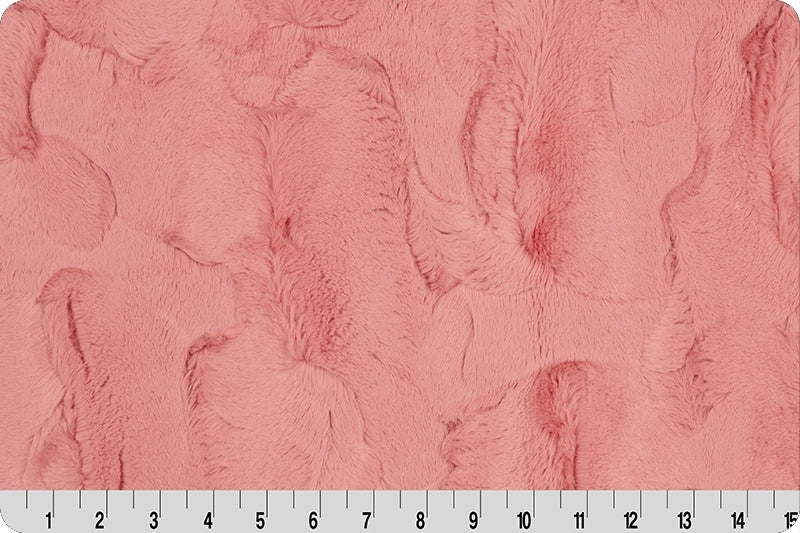 Minky - ROSE QUARTZ Luxe Cuddle Hide From Shannon Fabrics - 60" Wide