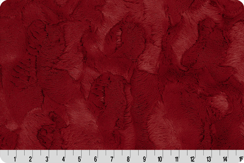 Minky - SCARLET Luxe Cuddle Hide From Shannon Fabrics - 60" Wide