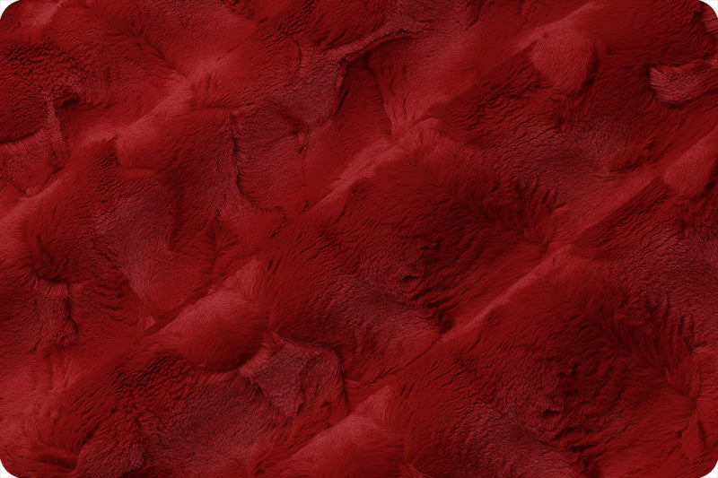 Minky - SCARLET Luxe Cuddle Hide From Shannon Fabrics - 60" Wide