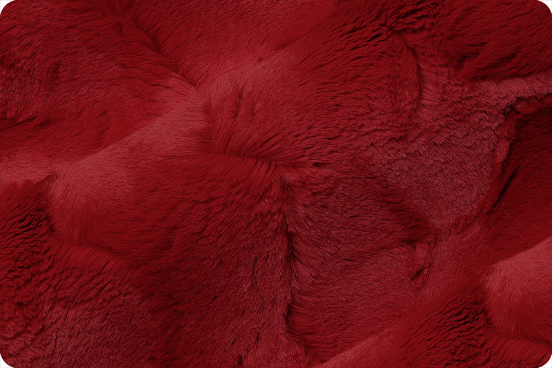 Minky - SCARLET Luxe Cuddle Hide From Shannon Fabrics - 60" Wide