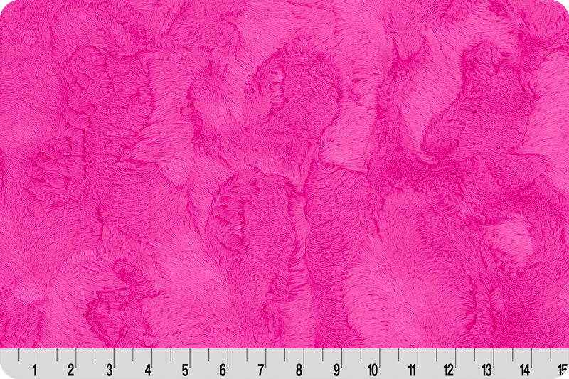 Minky - THINK PINK Luxe Cuddle Hide From Shannon Fabrics - 60" Wide