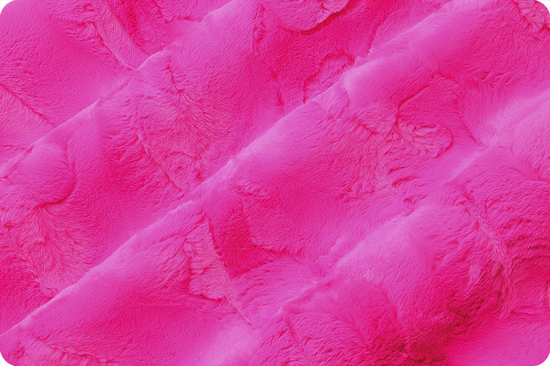 Minky - THINK PINK Luxe Cuddle Hide From Shannon Fabrics - 60" Wide