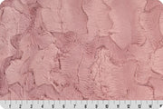 Minky - Woodrose Luxe Cuddle Hide From Shannon Fabrics - 60" Wide