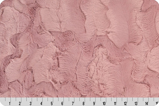Minky - Woodrose Luxe Cuddle Hide From Shannon Fabrics