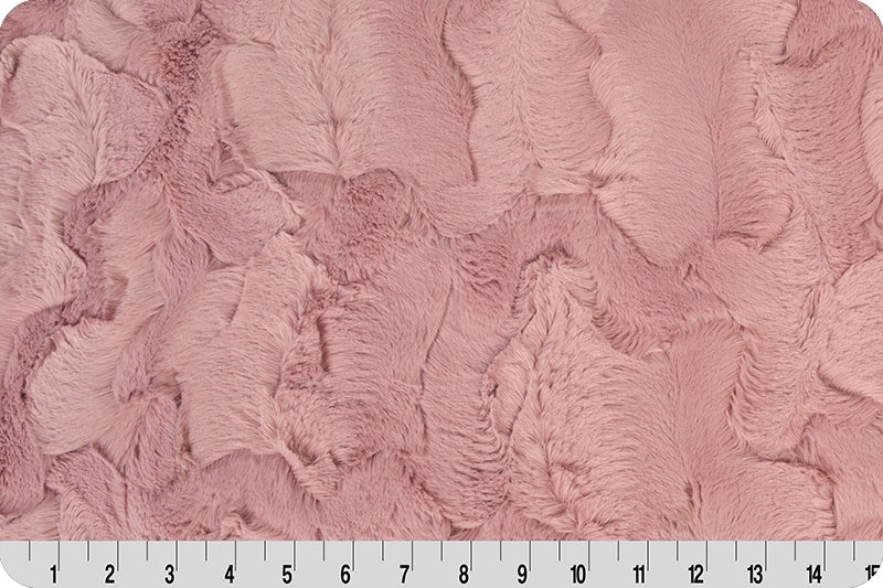 Minky - Woodrose Luxe Cuddle Hide From Shannon Fabrics - 60" Wide
