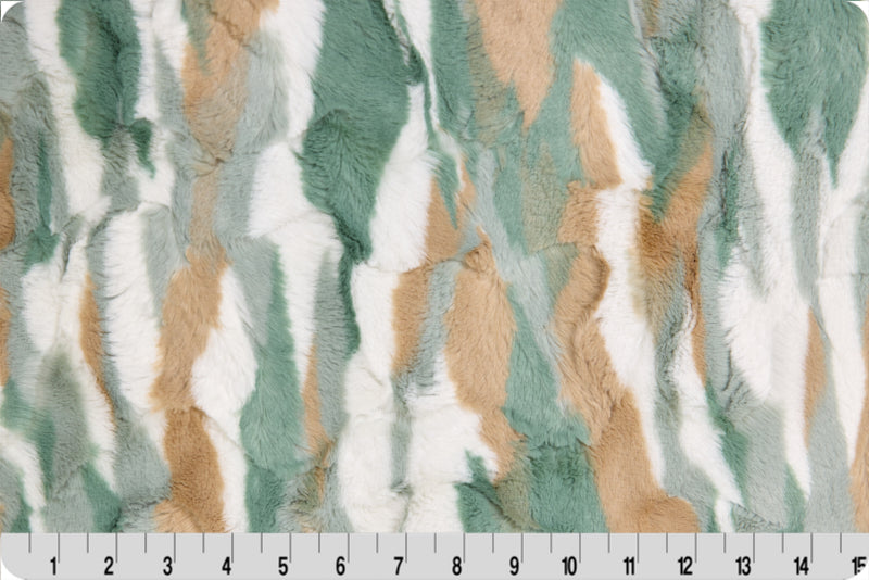 MINKY - Luxe Cuddle Himalayan JUNIPER from Shannon Fabrics