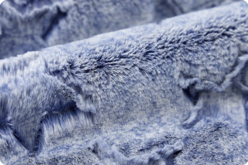 Minky - Luxe Cuddle Heather Stars STONE WASH From Shannon Fabrics