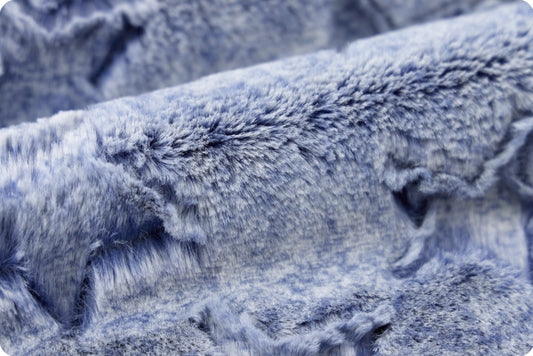 Minky - Luxe Cuddle Heather Stars STONE WASH From Shannon Fabrics