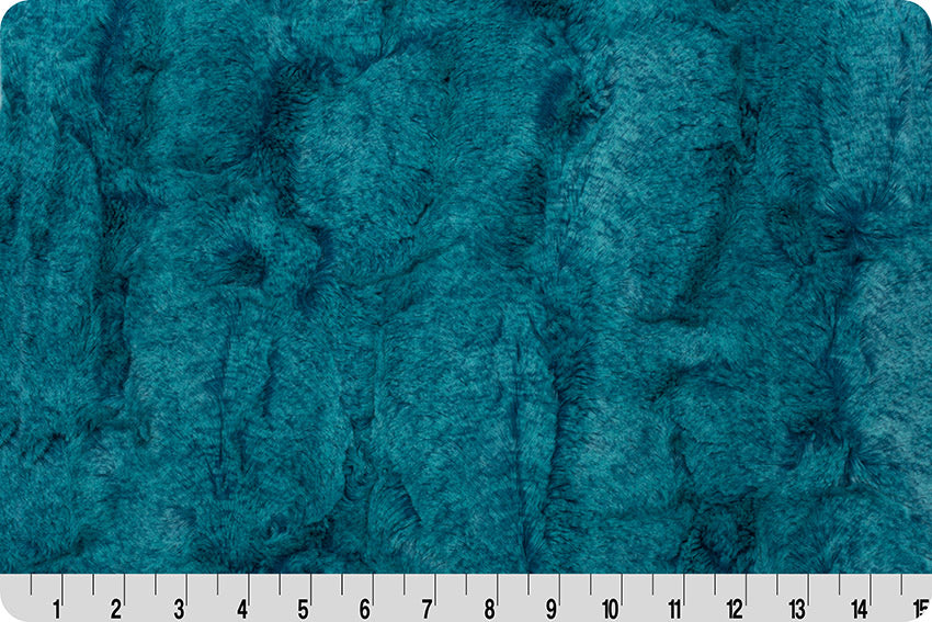 Minky - Luxe Cuddle Heather LAGOON From Shannon Fabrics - 60" Wide