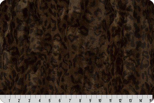 Minky - Luxe Cuddle Jaguar MAHOGANY From Shannon Fabrics