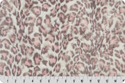 Minky - Luxe Cuddle Leopard BLUSH From Shannon Fabrics