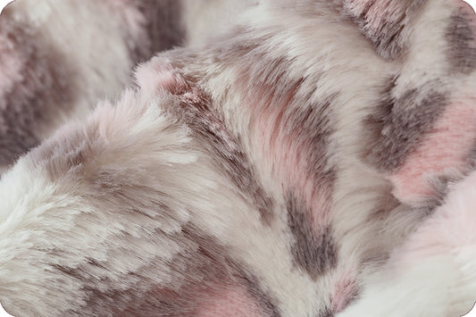 Minky - Luxe Cuddle Leopard BLUSH From Shannon Fabrics