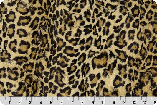 Minky - Luxe Cuddle Leopard SAND From Shannon Fabrics