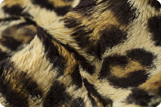 Minky - Luxe Cuddle Leopard SAND From Shannon Fabrics