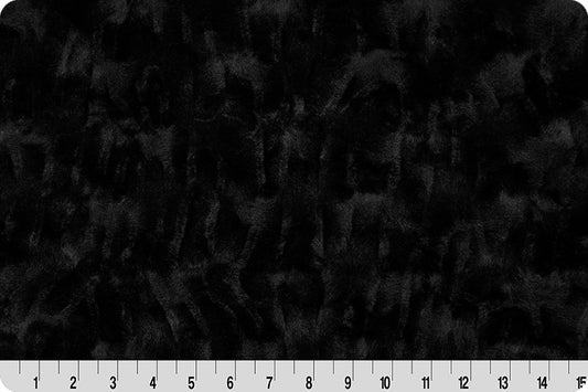 Minky - Luxe Cuddle Luna BLACK From Shannon Fabrics