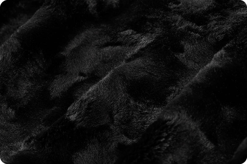 Minky - Luxe Cuddle Luna BLACK From Shannon Fabrics