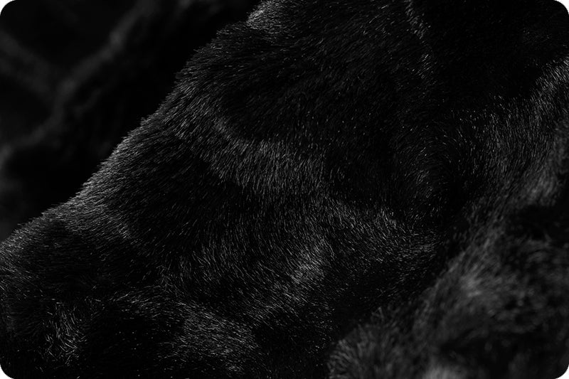 Minky - Luxe Cuddle Luna BLACK From Shannon Fabrics