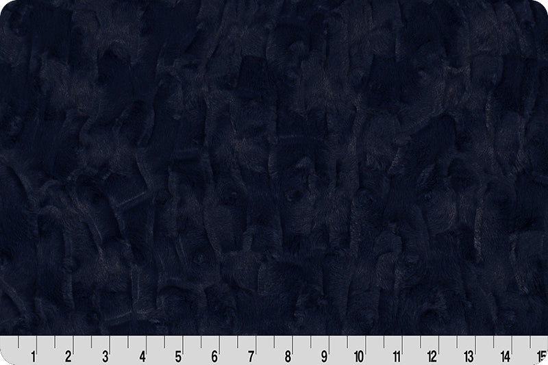 Minky - Luxe Cuddle Luna NAVY From Shannon Fabrics