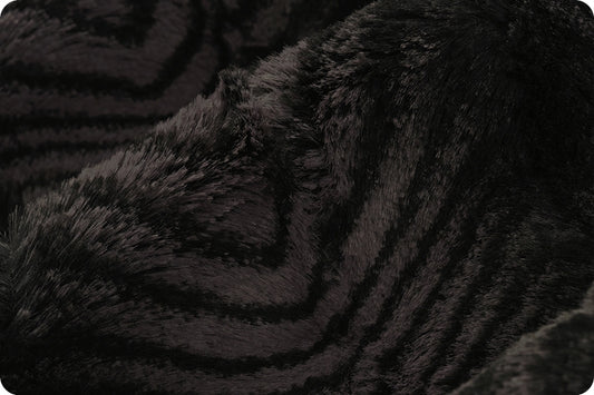 Minky - Luxe Cuddle Mamba BLACK From Shannon Fabrics