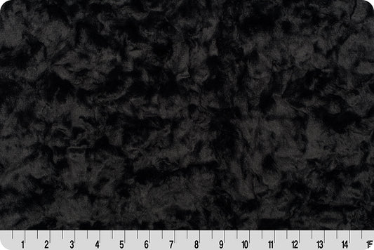 Minky -  Black Luxe Cuddle Marble From Shannon Fabrics