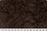 Minky -  Chocolate Luxe Cuddle Marble From Shannon Fabrics