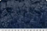 Minky -  Navy Luxe Cuddle Marble From Shannon Fabrics