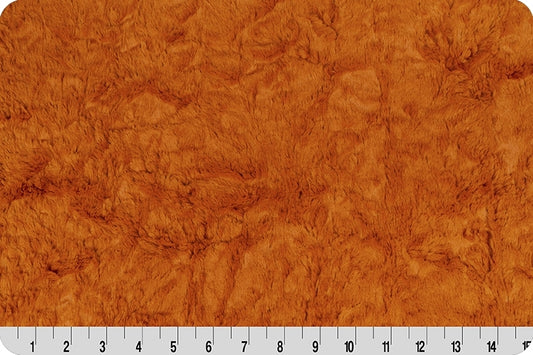 Minky -  Rust Luxe Cuddle Marble From Shannon Fabrics