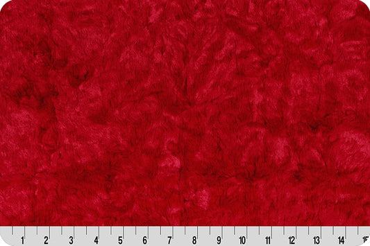 Minky -  Scarlet Luxe Cuddle Marble From Shannon Fabrics