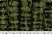 Minky -Luxe Cuddle Milan Enzo LODEN From Shannon Fabrics-SOLD UNSTRETCHED
