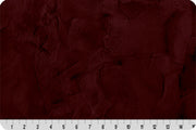 MINKY – 80" Extra Wide Lux Cuddle Mirage BLACK CHERRY From Shannon Fabrics