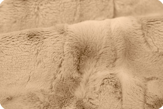 MINKY – 80" Extra Wide Lux Cuddle Mirage LATTE From Shannon Fabric