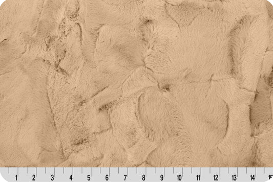 MINKY – 80" Extra Wide Lux Cuddle Mirage LATTE From Shannon Fabric