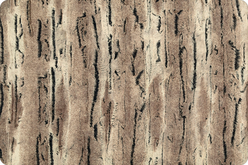 Minky - Mountain Fox Pewter Luxe Cuddle From Shannon Fabrics