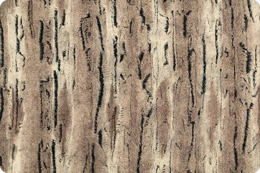 Minky - Mountain Fox Pewter Luxe Cuddle From Shannon Fabrics
