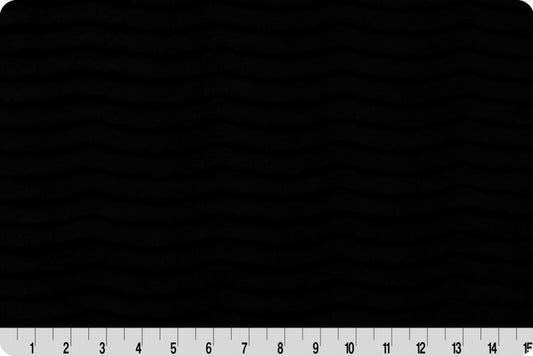 Minky - Luxe Cuddle® Oceana Black From Shannon Fabrics