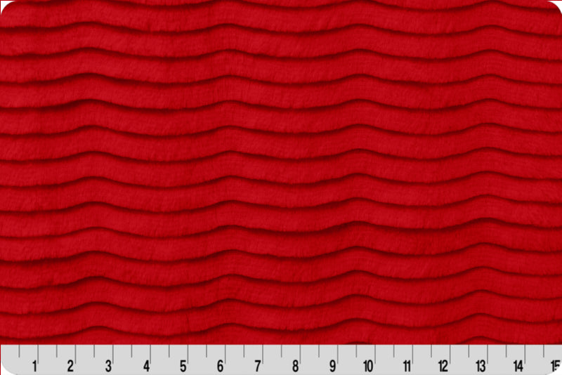 Minky - Luxe Cuddle® Oceana CARDINAL From Shannon Fabrics