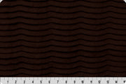 Minky - Luxe Cuddle® Oceana CHOCOLATE From Shannon Fabrics