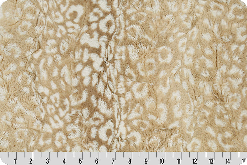 Minky - Luxe Cuddle® Ocelot Biscotti From Shannon Fabrics