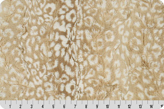 Minky - Luxe Cuddle® Ocelot Biscotti From Shannon Fabrics