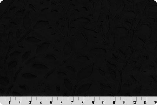 Minky - Luxe Cuddle Poppy BLACK From Shannon Fabrics