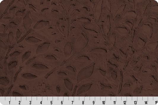 Minky - Luxe Cuddle Poppy COFFEE From Shannon Fabrics