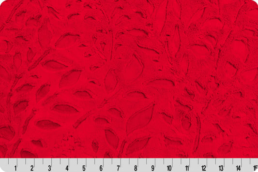 Minky - Luxe Cuddle Poppy SCARLET From Shannon Fabrics