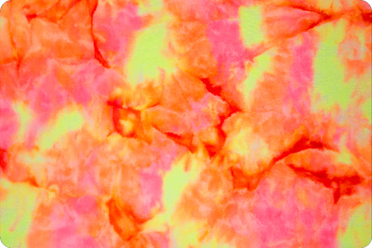 Minky - Luxe Cuddle Seal Cosmic NEON HIGHLIGHTER From Shannon Fabrics