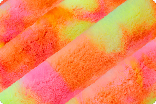 Minky - Luxe Cuddle Seal Cosmic NEON HIGHLIGHTER From Shannon Fabrics