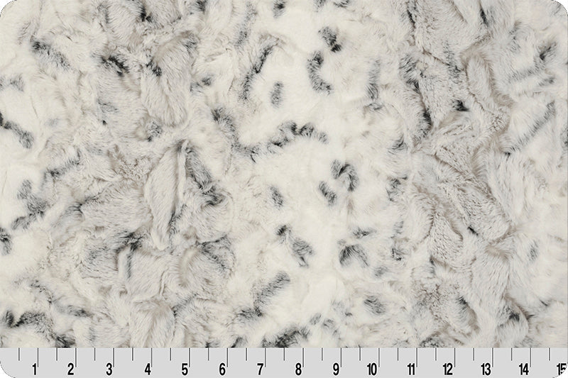 MINKY - Luxe Cuddle Snowy Owl ALLOY from Shannon Fabrics