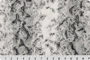 MINKY - Luxe Cuddle Snowy Owl BLACK From Shannon Fabrics