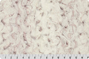 MINKY - Luxe Cuddle Snowy Owl ELDERBERRY From Shannon Fabrics